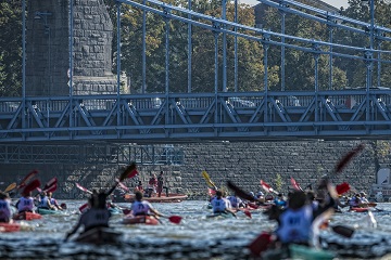 Wyścig kajakowy Red Bull Wiosłem po Odrze